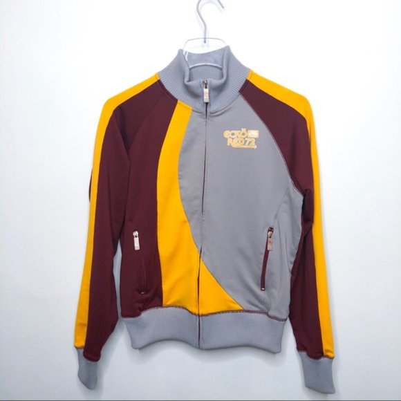 Echo Red track jacket two tone Size M - Picture 2 of 8